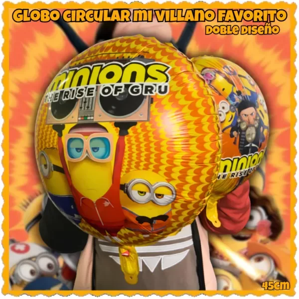 Producto - globo minion 45 cm