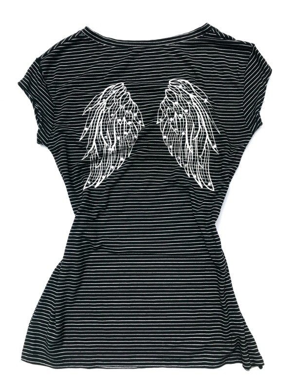 Producto - Angel wings top rayado - 0