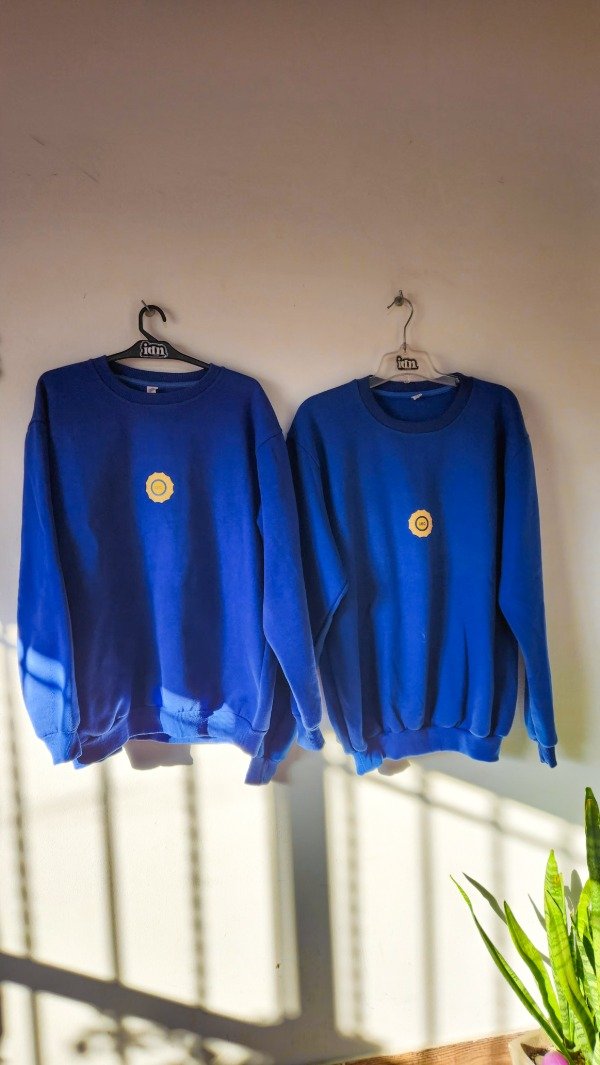 Producto - Buzo cr algodón AZUL FRANCIA