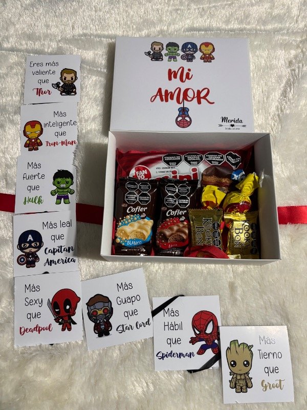 Producto - Box Super héroes