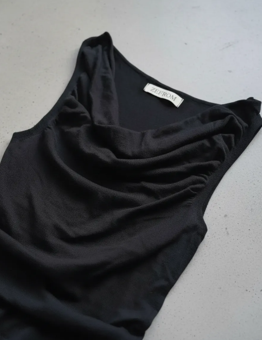 Producto - Musculosa Drapeada irregular - 3