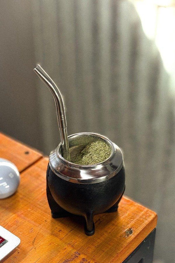 Producto - Mate Torpedo Premium Virola Acero + Bombilla Picoloro