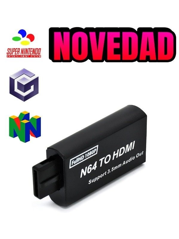 Producto - HDMI Nintendo 64 Gamecube Super Nintendo - 0