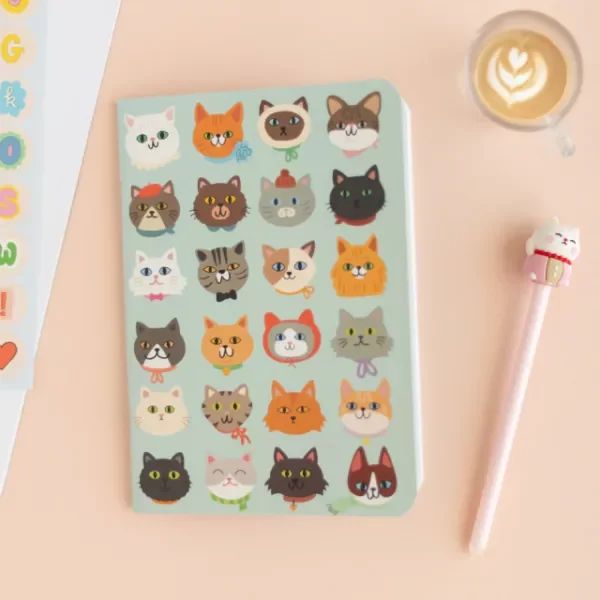 Producto - Cuadernillo a5 gatito!
