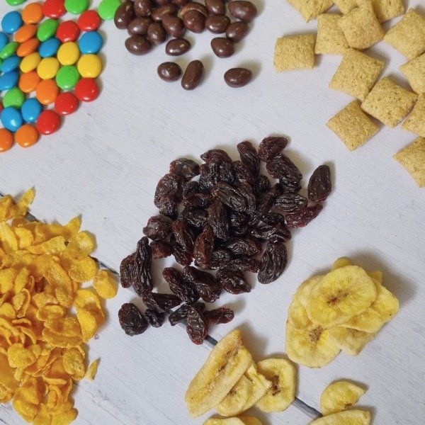 Producto - Combo Vacas - Mani Choco, Almohaditas, Bananas, Cereales, Lentejas Choco, Pasas
