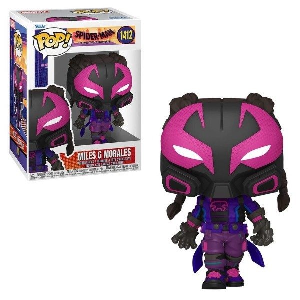 Producto - Funko Pop! Marvel SpiderMan Across the Spider-Verse Miles G Morales 1412