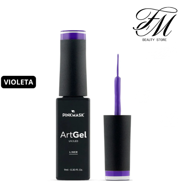 Producto - PINK MASK NAIL ART GEL VIOLETA
