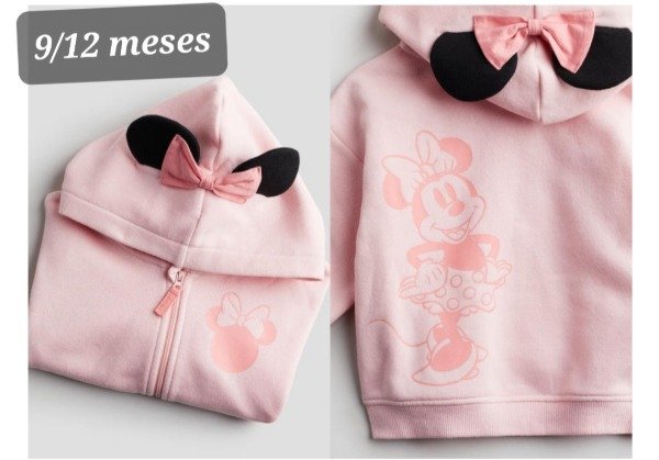 Producto - Campera con friza HyM talle 9/12 meses minnie