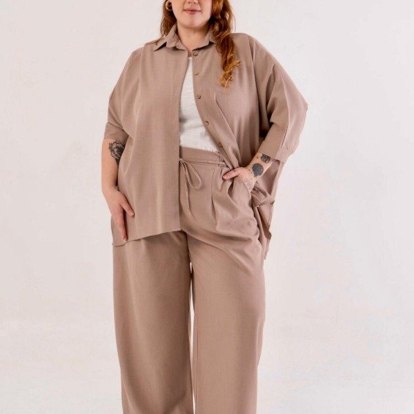 Producto - Camisa over vison 7822 - 2