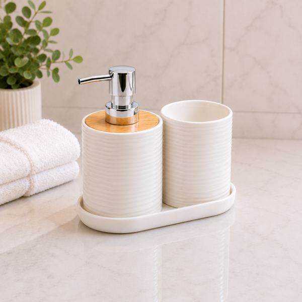 Producto - Set x3 Baño White