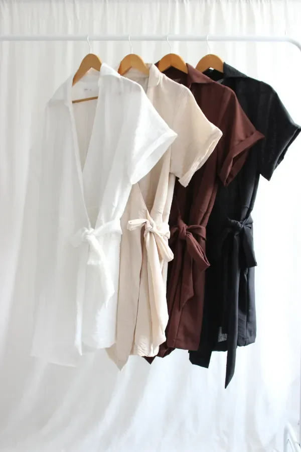 Producto - Vestido NUBE - lino camisero - 4