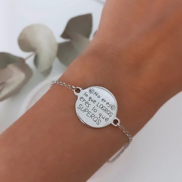 Producto - PULSERA No eres lo que logras, eres lo que superas cod 4