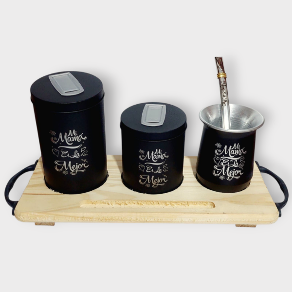 Producto - Set matero con bandeja "Mi Mama es la mejor"