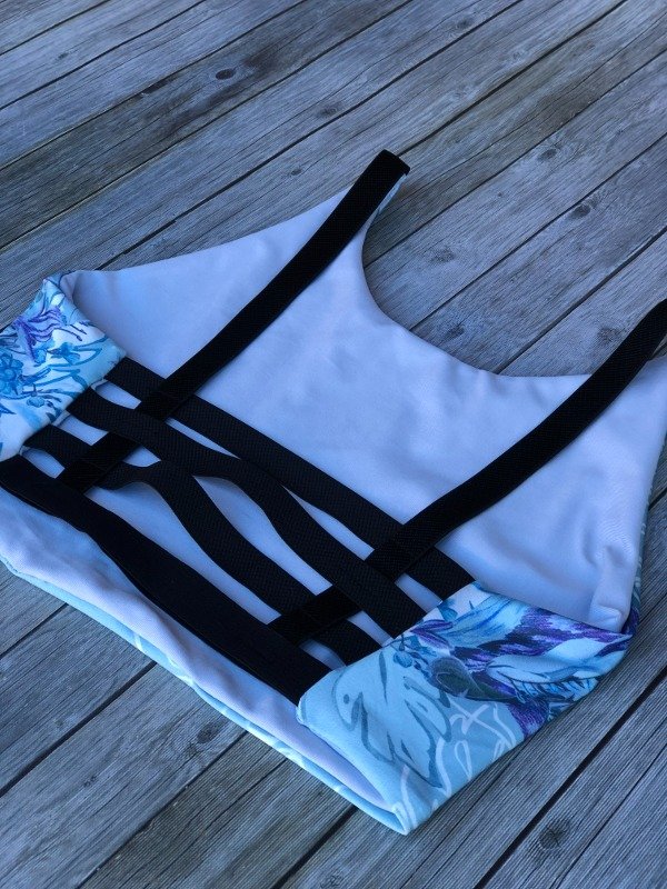 Top love reversible colección jardín de mar — imagen 5