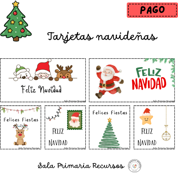 Producto - Tarjetitas navideñas