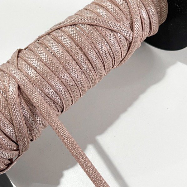 Producto - Elástico bretel texturado 6mm - Avellana/nude