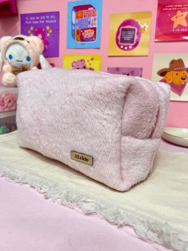 Producto - NECESER POLAR SOFT ROSA