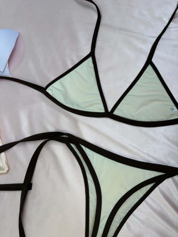 Producto - Bikini Marfil con Chocolate - 7