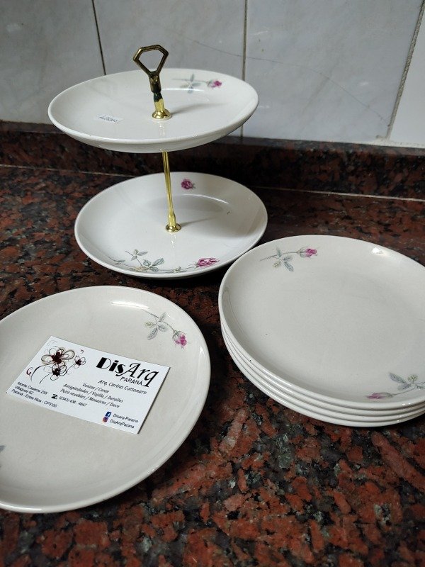 Producto - Platos Hartford de postre con torre