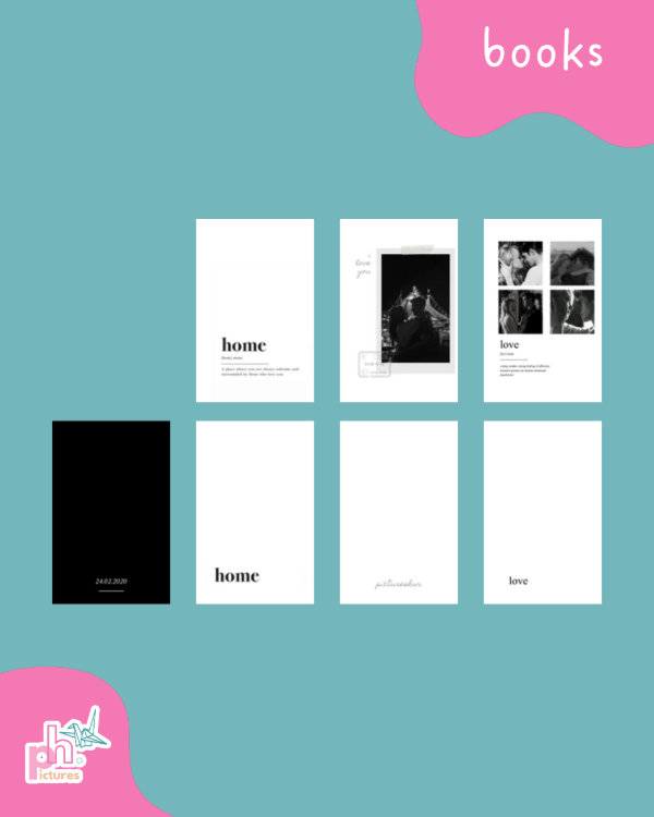 Producto - promo mini book diseño a elección + 20 fotos + 15 stickers - 11