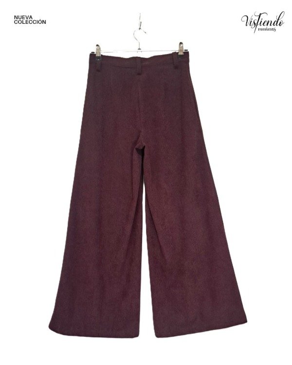 Producto - Palazzo Corderoy BORDÓ - 1