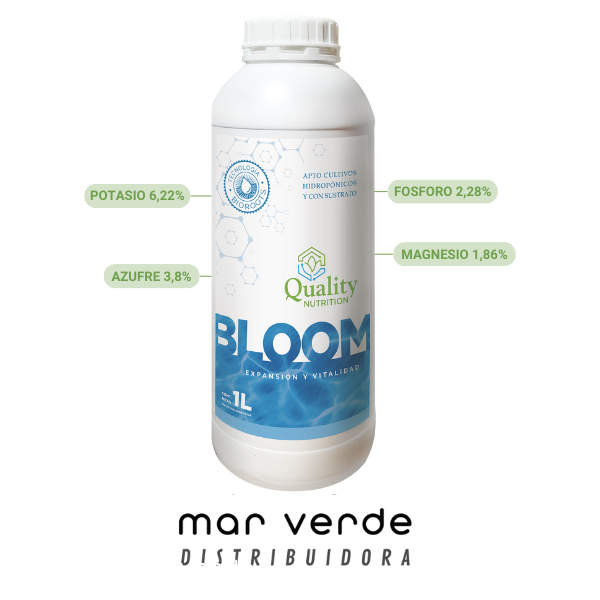 Producto - Fertilizante para hidroponia BLOOM Quality