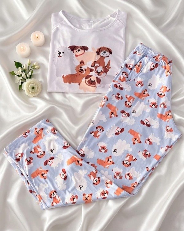 Producto - Pijama Largo Perritos