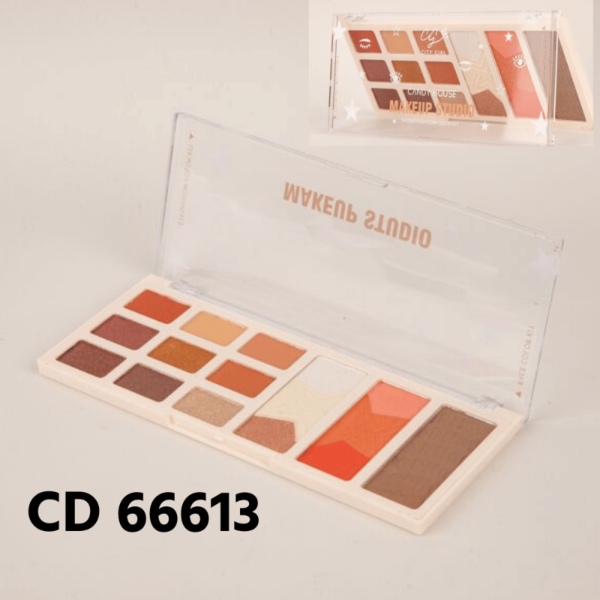 Producto - PALETA DE SOMBRAS, ILUMINADOR Y RUBOR CITY GIRL 66613