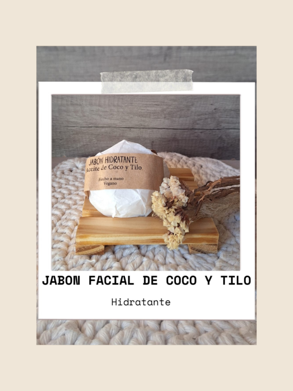 Producto - Jabón natural facial "Coco y tilo"