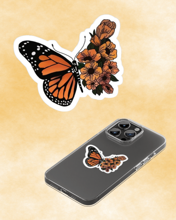 Producto - Mariposa naranja