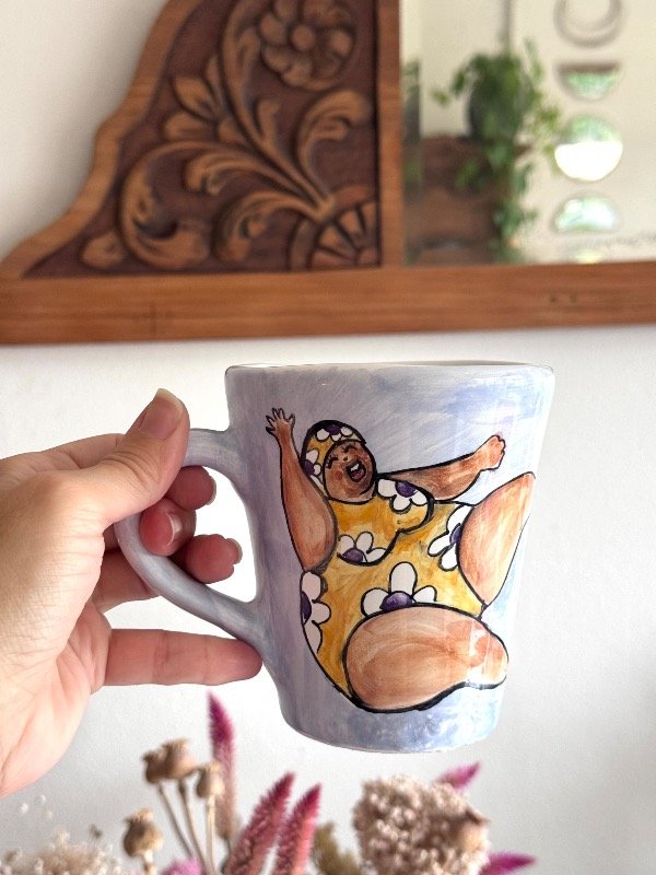 Producto - Taza a mano de cerámica