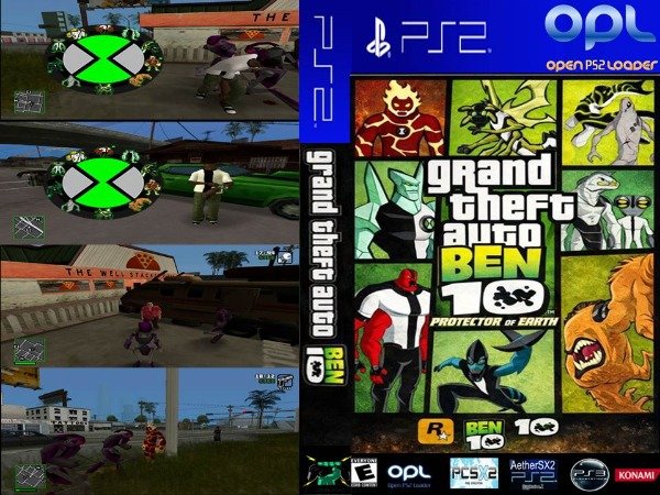 Producto - GTA BEN 10 2026 (PS2-OPL-EMULADORES-PKG(PS3)