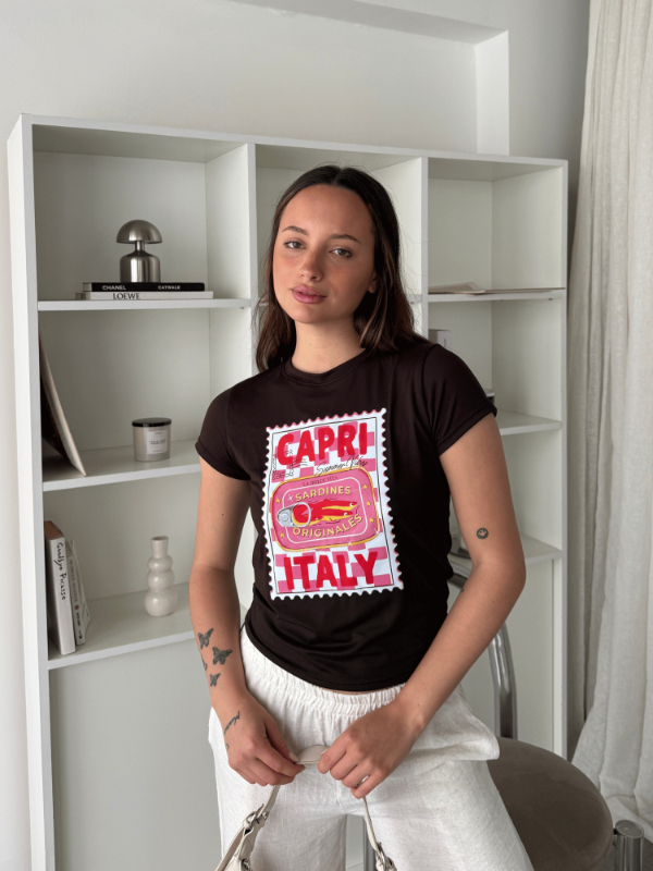 Producto - Remera Capri Italy sardinas estampada (soft con DTF) - 0