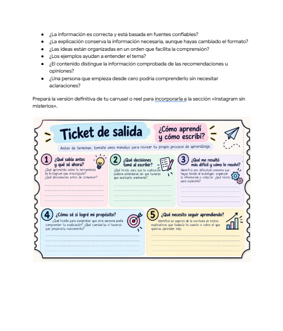 Producto - TEXTOS EXPOSITIVO-EXPLICATIVOS Guía de trabajo - 3