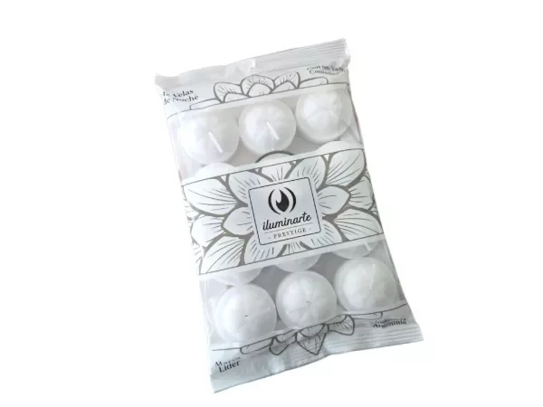 Producto - Vela de noche Blanca - pack 12U - 3