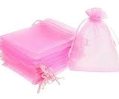 Producto - Bolsa de organza 17x23 Rosa