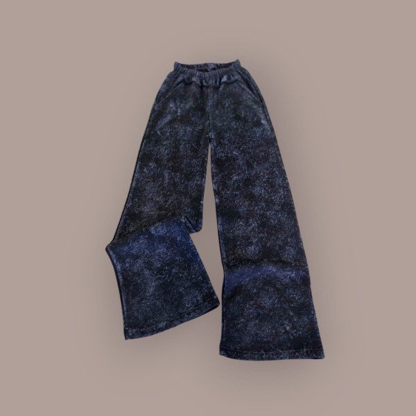 Producto - Pantalon ancho batic negro friza