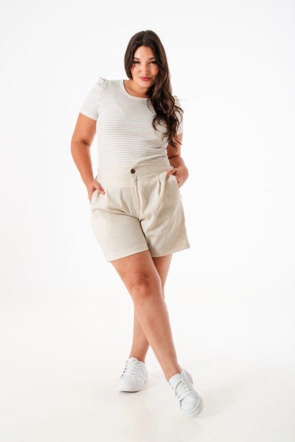 Producto - Short SEOUL - lino sastrero