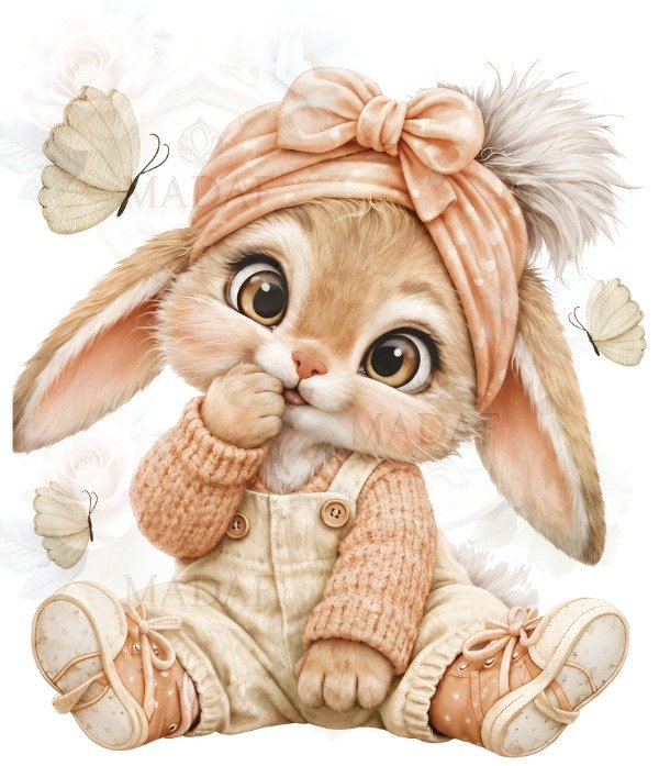 Producto - TRANSFER COLOR XL "CONEJITO 02"