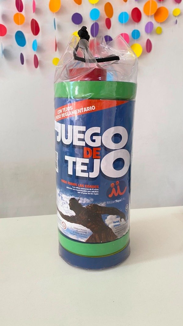 Producto - Juego de tejo con piezas del peso reglamentario- Wi