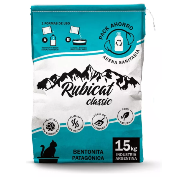 Producto - Rubicat Clasica x 15 Kg