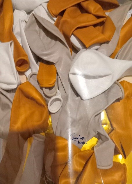 Producto - Set de Globos Nuestra Boda Palomas y Deco Party . 75 Artículos - 4