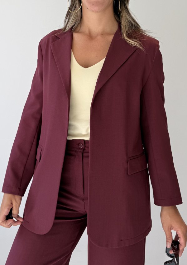 Producto - Blazer UCO - Bordo Melange