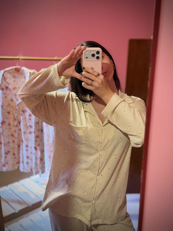 Producto - pijama flower - camisero