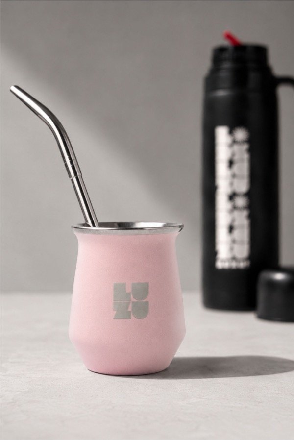 Producto - MATE GOTA ROSA BY MATEANDO