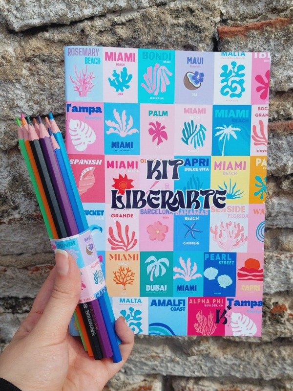 Producto - KIT LIBERARTE - Travel World ( Tapa Blanda )