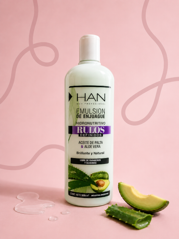 Producto - Acondicionador Rulos Definidos Hidratación Nutrición Anti Frizz 500ml HAN