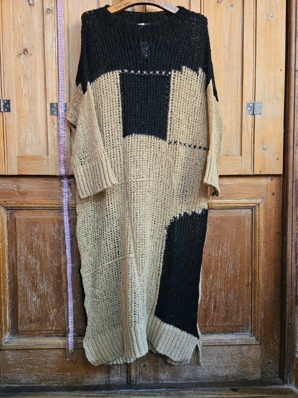 Producto - Vestido de Lana Alló Martínes Combinado t.44