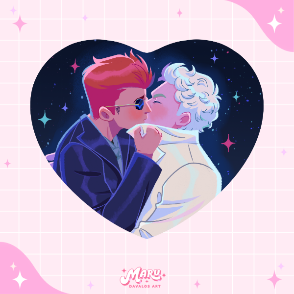 Producto - GOOD OMENS - Stickers