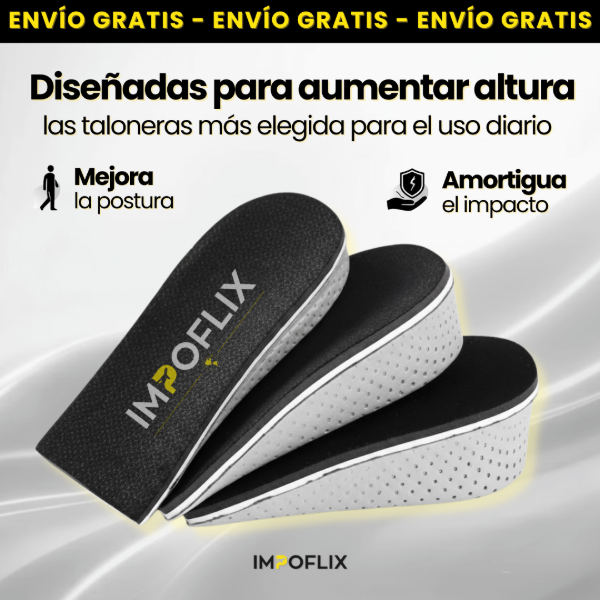 Producto - Taloneras Ortopédicas Aumenta Altura 2cm 3cm 4cm 5cm